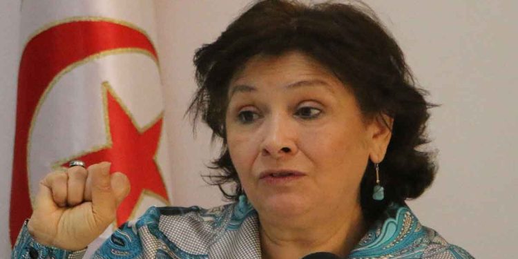 Tunisian human rights activist Sihem Bensedrine
