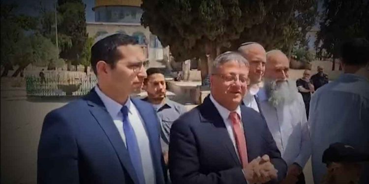 بن غفير يقتحم الأقصى وسط حراسة مشددة ومشاركة أكثر من 1400 مستوطن