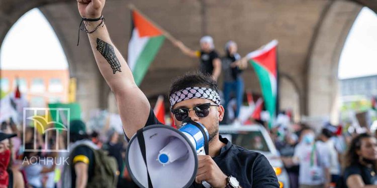 النظام الأردني يواجه المظاهرات المناهضة للإبادة بتلفيق الاتهامات وتشويه المتضامنين
