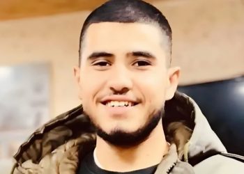 الشاب الفلسطيني لؤي فيصل محمد نصر الله (22 عاماً)
