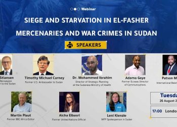 Webinar: Siege and Starvation in El‑Fasher – Mercenaries and War Crimes in Sudan