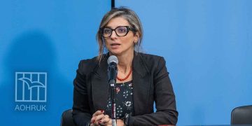 المقرّرة الأممية المعنية بحقوق الإنسان في فلسطين فرانشيسكا ألبانيزي