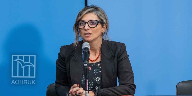 المقرّرة الأممية المعنية بحقوق الإنسان في فلسطين فرانشيسكا ألبانيزي