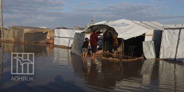 55 ألف عائلة فلسطينية تضررت بالأمطار والعواصف في غزة