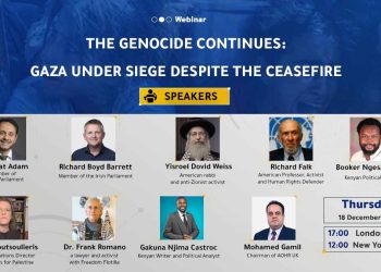 Webinar-The Genocide Continues: Gaza Under Siege Despite the Ceasefire
