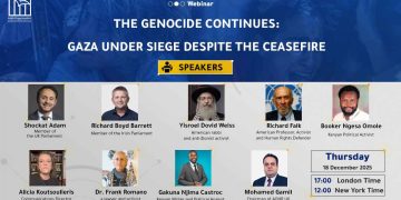 Webinar-The Genocide Continues: Gaza Under Siege Despite the Ceasefire
