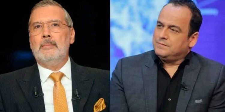 الإعلاميين التونسيين مراد الزغيدي وبرهان بسيس