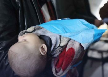 وفاة الرضيعة شذى أبو جراد بسبب البرد في مدينة غزة