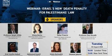 Webinar: Israel’s New ‘Death Penalty for Palestinians’ Law — A Grave Violation of International Law