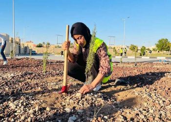 الناشطة الاردنية الزراعية نبيلة الحشوش